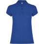 Star short sleeve women's polo, Royal