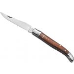 Steel and wood pocket knife, brown (7220-11)