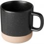 Pascal 360 ml ceramic mug, Black