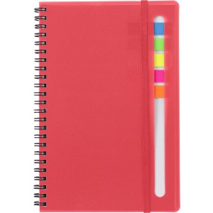 PP notebook Robert, red (Sticky notes)