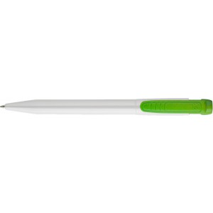 Stilolinea ABS Pier Kugelschreiber mit farbigem Clip, Limett