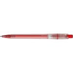 Stilolinea Oslo frosty plastic ballpen, red (2242-08)