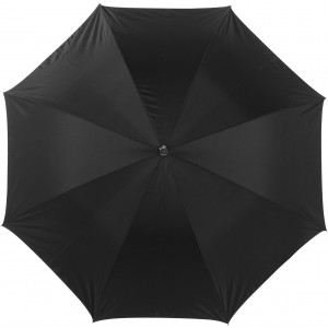 Polyester (210T) umbrella Melisande, black/silver (Umbrellas)