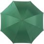 Umbrella with silver underside, Green/silver