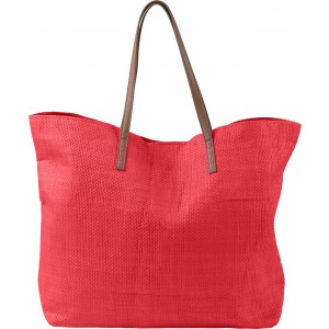 Strandtasche aus Papier Sana, Rot