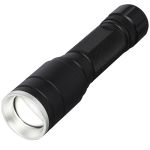 Stroud 5W rechargable large flashlight, Solid black (10460190)