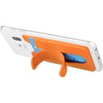 Stue silicone smartphone stand and wallet, Orange (13421804)