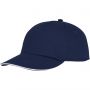 Styx 5 panel sandwich cap, navy