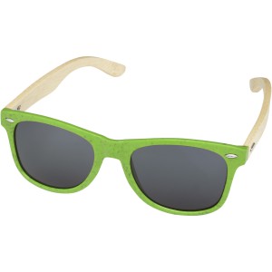 Sun Ray bamboo sunglasses, Lime green (Sunglasses)