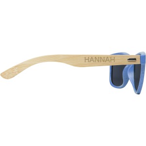 Sun Ray bamboo sunglasses, Process blue (Sunglasses)