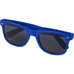 Sun Ray recycled plastic sunglasses, Royal blue (Sunglasses)