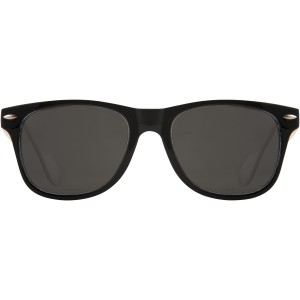 Sun Ray sunglasses with two coloured tones, White, solid black (Sunglasses)