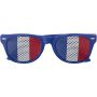Plexiglass sunglasses with country flag Lexi, blue/white/red