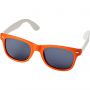 Sun Ray colour block sunglasses, Orange