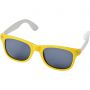 Sun Ray colour block sunglasses, Yellow