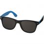 Sun Ray sunglasses with two coloured tones, Process Blue, solid black