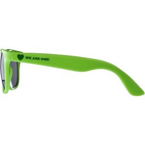 Sunray retro-looking sunglasses, Lime (Sunglasses)