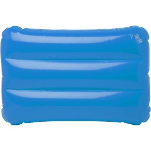 Sunny inflatable beach pillow, Blue (Strandartikel)