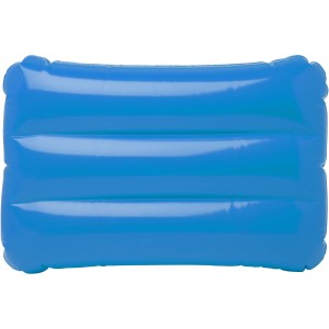 Sunny inflatable beach pillow, Blue (Strandartikel)