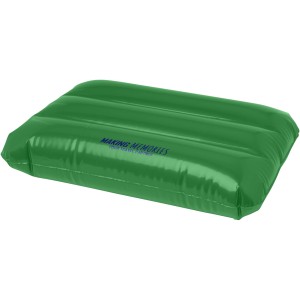 Sunny inflatable beach pillow, Green (Strandartikel)