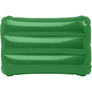 Sunny inflatable beach pillow, Green (Strandartikel)