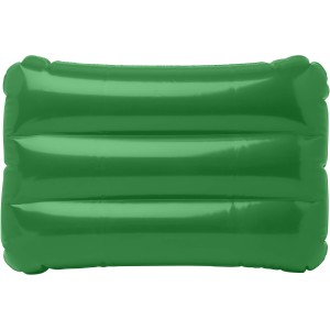 Sunny inflatable beach pillow, Green (Strandartikel)
