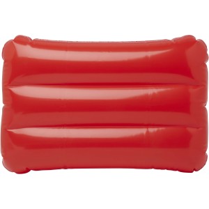 Sunny inflatable beach pillow, Red (Strandartikel)