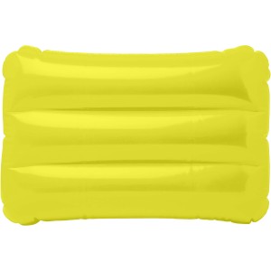 Sunny inflatable beach pillow, Yellow (Strandartikel)
