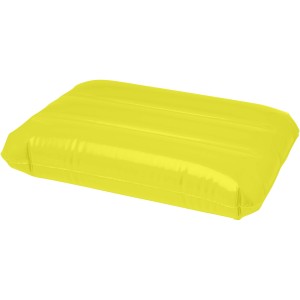Sunny inflatable beach pillow, Yellow (Strandartikel)