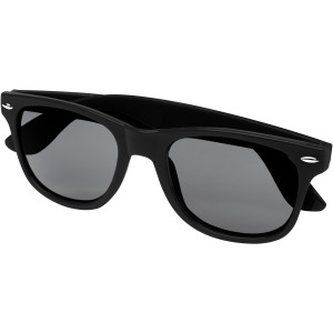 Sunray retro-looking sunglasses, solid black (Sunglasses)