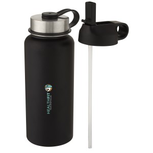 Supra 1 L copper vacuum insulated sport bottle with 2 lids,  (Sport bottles)