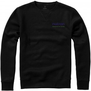 Surrey crew Sweater, solid black (Pullovers)