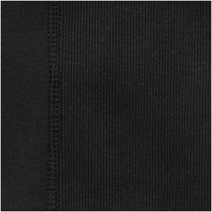 Arora hooded full zip ladies sweater, solid black (Pullovers)