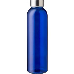Glas-Trinkflasche (500 ml) Maxwell, Kobaltblau