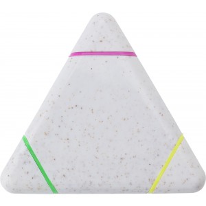 Textmarker aus Weizenstroh Carrie, custom/multicolor