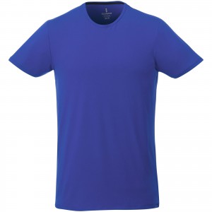 Balfour short sleeve men's organic t-shirt, Blue (T-shirt, 90-100% cotton)