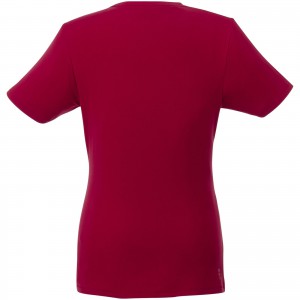 Balfour short sleeve women's organic t-shirt, Red (T-shirt, 90-100% cotton)