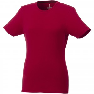 Balfour short sleeve women's organic t-shirt, Red (T-shirt, 90-100% cotton)