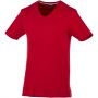 Bosey short sleeve men's v-neck t-shirt, Dark red