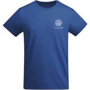 Breda short sleeve men's t-shirt, Royal (T-shirt, 90-100% cotton)