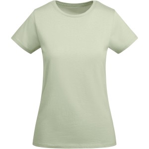 Breda short sleeve women's t-shirt, Mist Green (T-shirt, 90-100% cotton)