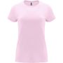 Capri short sleeve women's t-shirt, Light pink