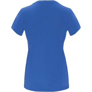 Capri short sleeve women's t-shirt, Riviera Blue (T-shirt, 90-100% cotton)