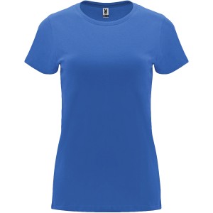 Capri short sleeve women's t-shirt, Riviera Blue (T-shirt, 90-100% cotton)