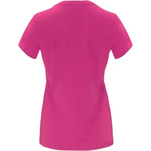 Capri short sleeve women's t-shirt, Rossette (T-shirt, 90-100% cotton)