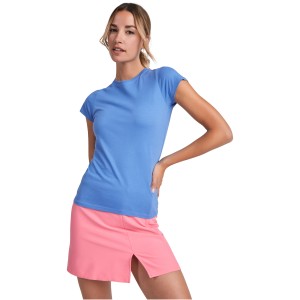 Capri short sleeve women's t-shirt, Rossette (T-shirt, 90-100% cotton)