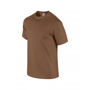 Gildan Ultra Cotton Adult T-shirt, Chestnut, 2XL (T-shirt, 90-100% cotton)
