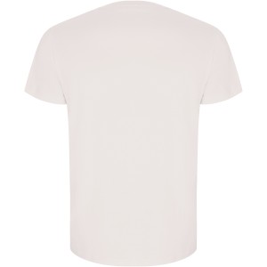 Golden short sleeve men's t-shirt, Vintage White (T-shirt, 90-100% cotton)
