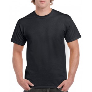 HEAVY COTTON(tm) ADULT T-SHIRT, Black (T-shirt, 90-100% cotton)