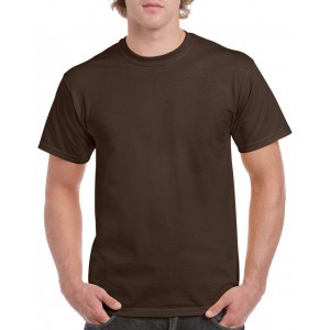 HEAVY COTTON(tm) ADULT T-SHIRT, Dark Chocolate (T-shirt, 90-100% cotton)